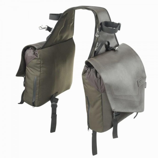 SENTIER HORSE RIDING HACKING SADDLE BAGS 