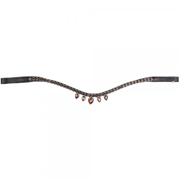 BROWBAND IN BLACK LE