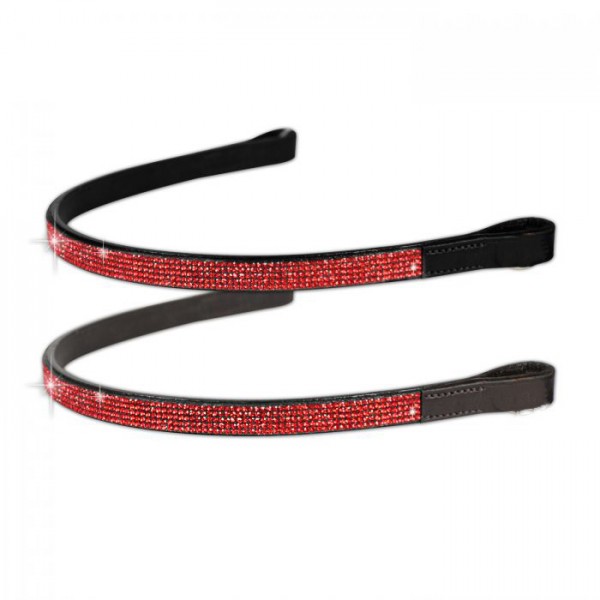 Horses Red Strass Br