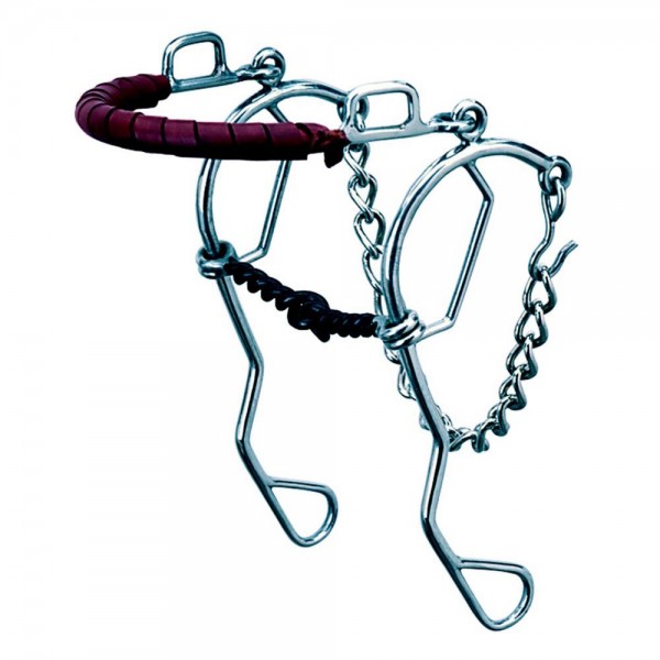 Weaver Leather Sweet Iron Twisted Snaffle/Hack Combo