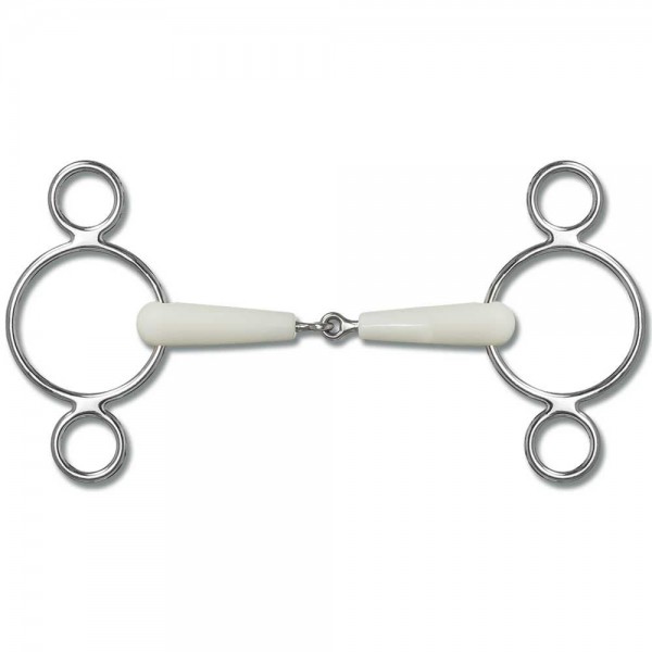 Pessoa 3-Rings Snaffle Bit